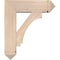Ekena Millwork Imperial Arts and Crafts Smooth Bracket w/ Offset Brace, Douglas Fir, 7 1/2"W x 24"D x 28"H BKT0806X24X28IMP03SDF - alternate 3
